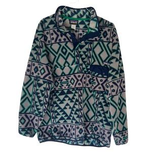 Men’s Patagonia Patterned Fleece Pullover
